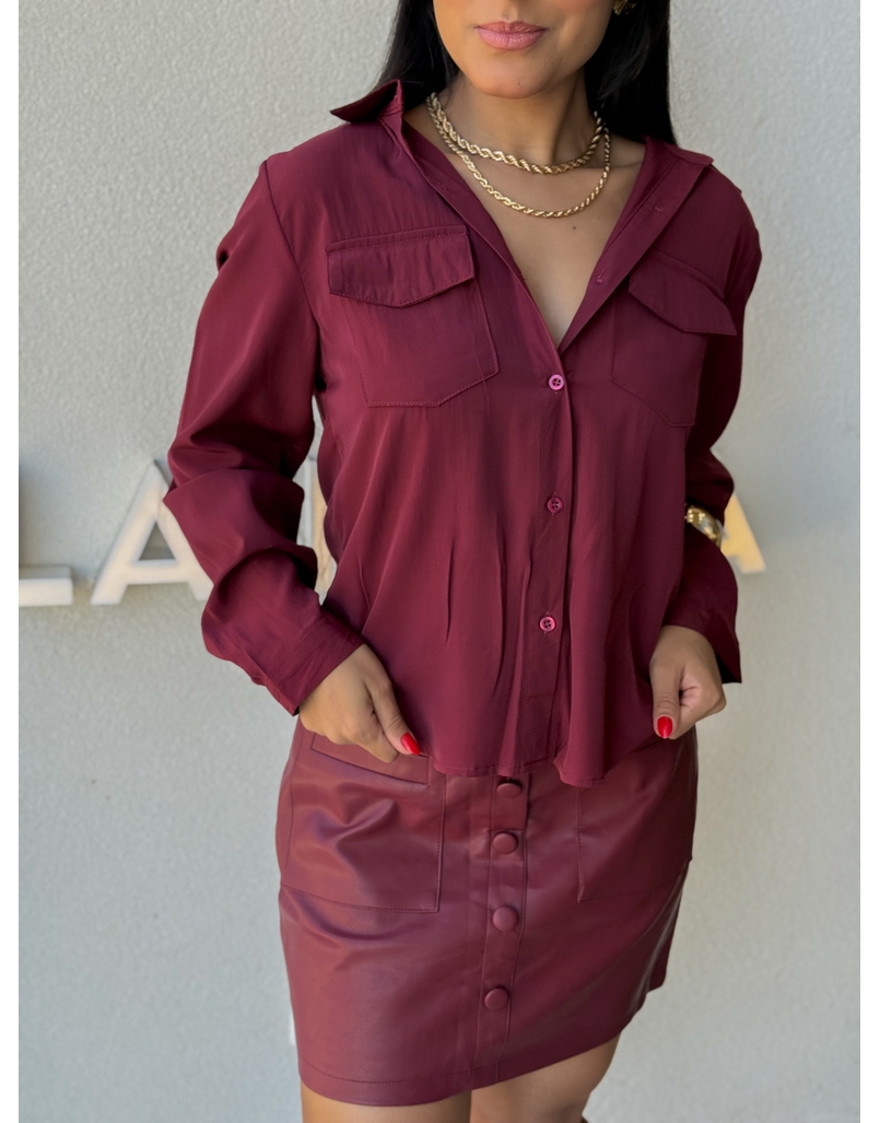 Camisa Amélia Cereja 