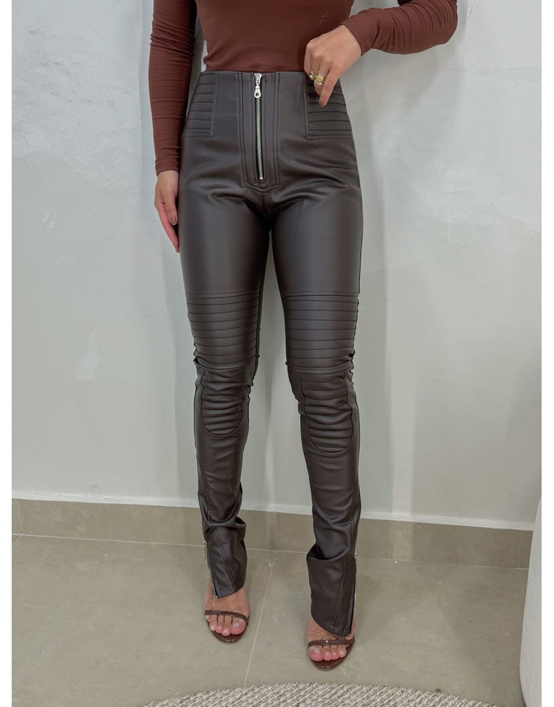 Calça Skinny Cora Café