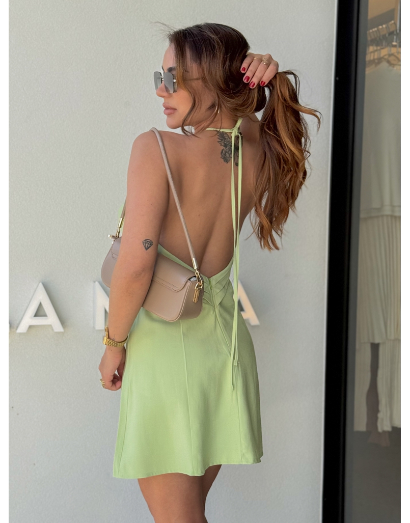 Vestido Frente Unica Luíza Verde