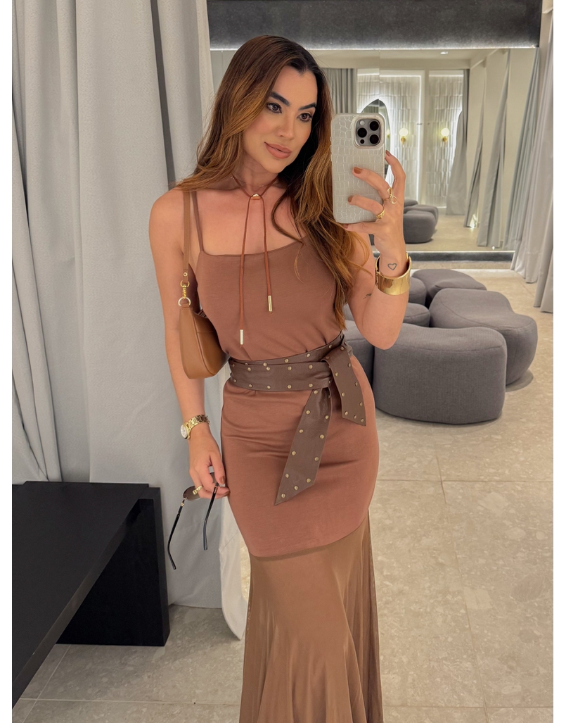 Cinto Faixa Taxinha Café 