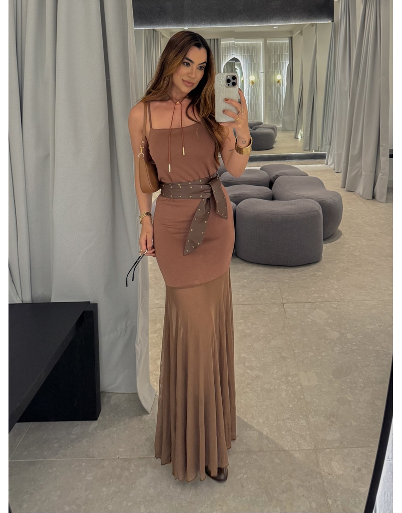 Cinto Faixa Taxinha Café 