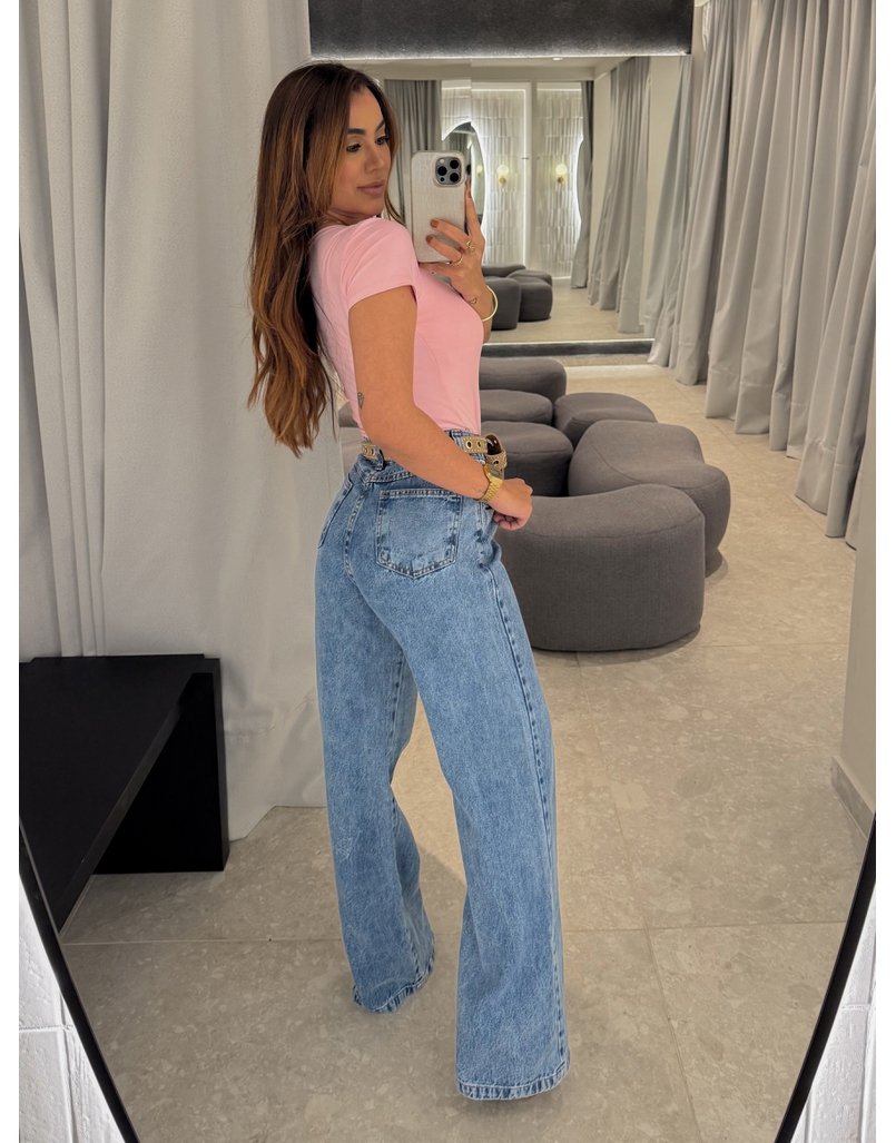 Body Manguinha Lara Rosa