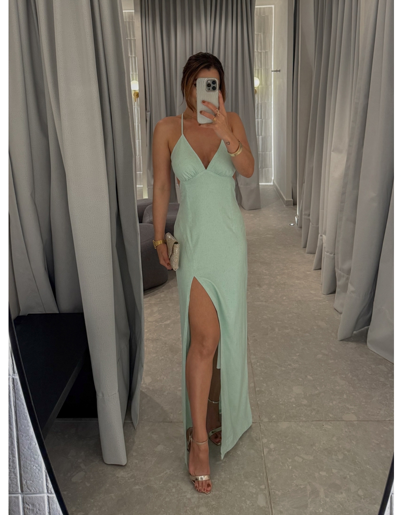 Vestido Midi Manuela Menta