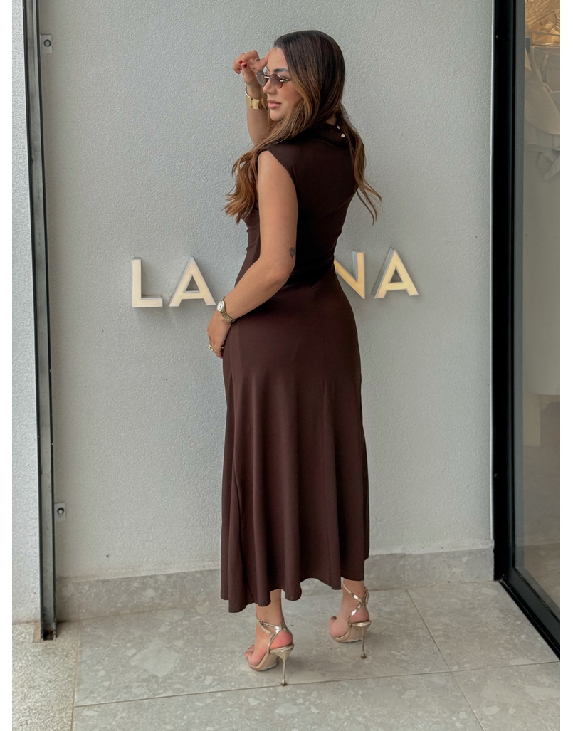 Vestido Muscle Tee Morgan Café 