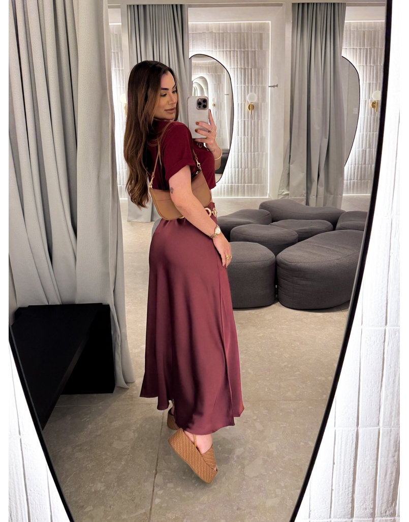 Camiseta Los Angeles Cereja 