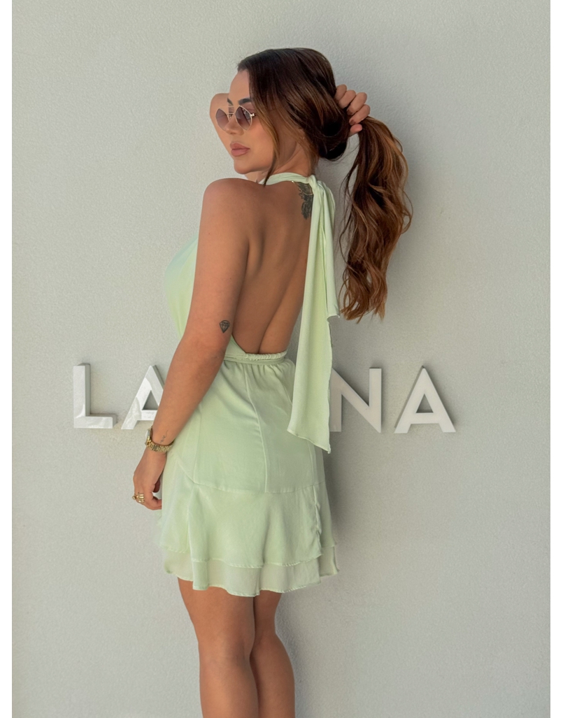 Vestido Frente Única Cecília Menta