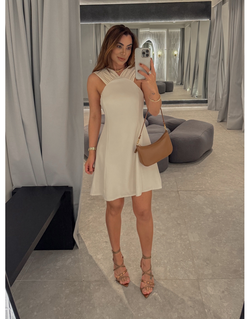 Vestido Melissa Areia 