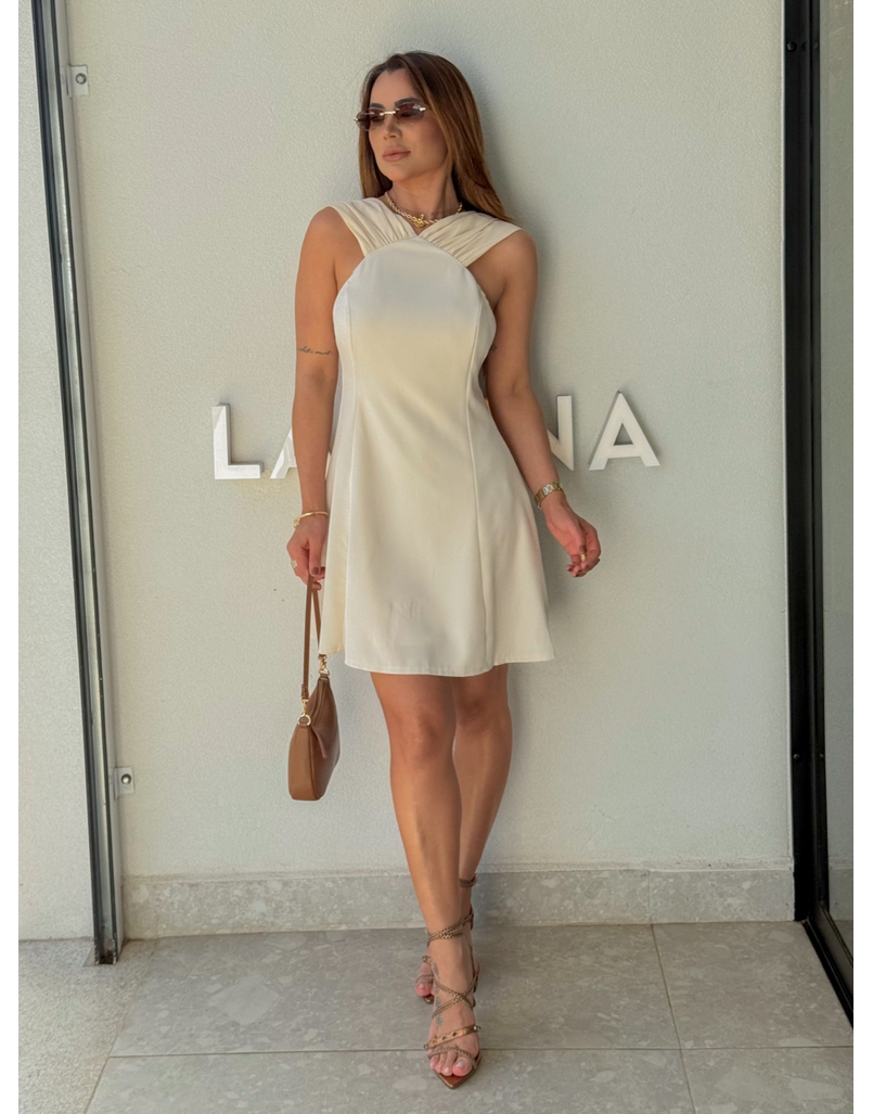 Vestido Melissa Areia 