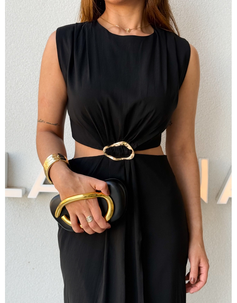 Vestido Fivela Elise Preto