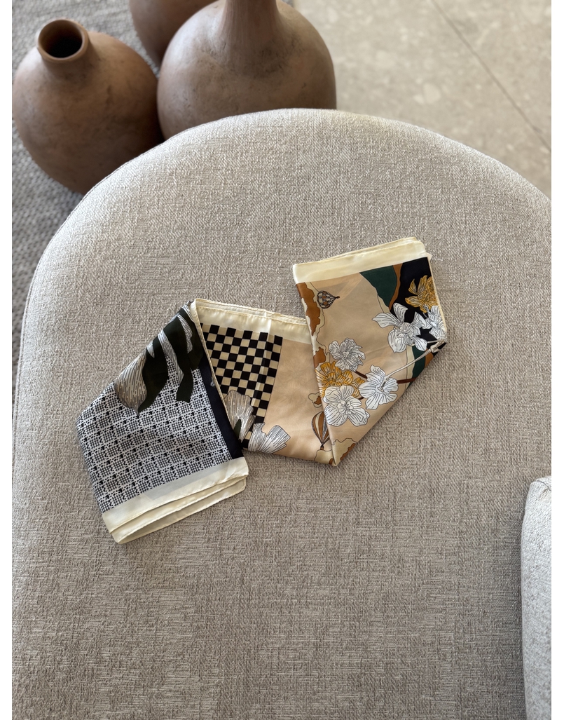 Lenço Maria Verde Musgo 