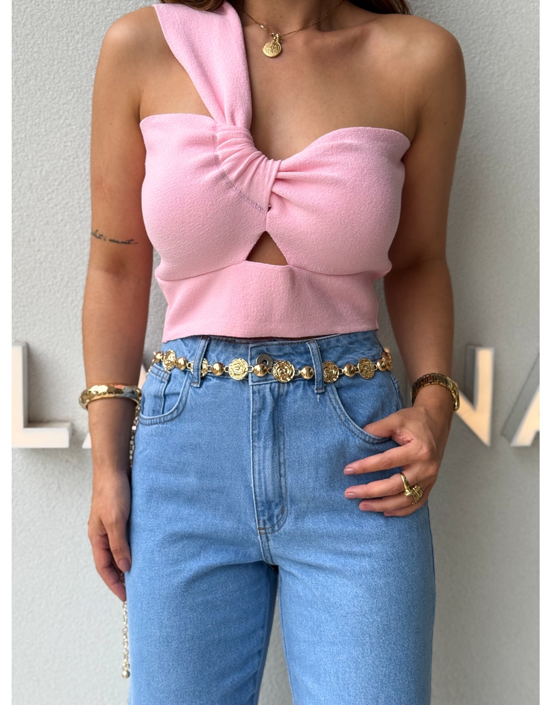 Blusa Tricot Vitória Rosa