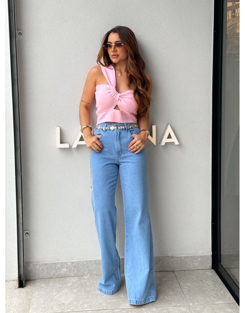 Cinto Metal Bolinha Dourado 