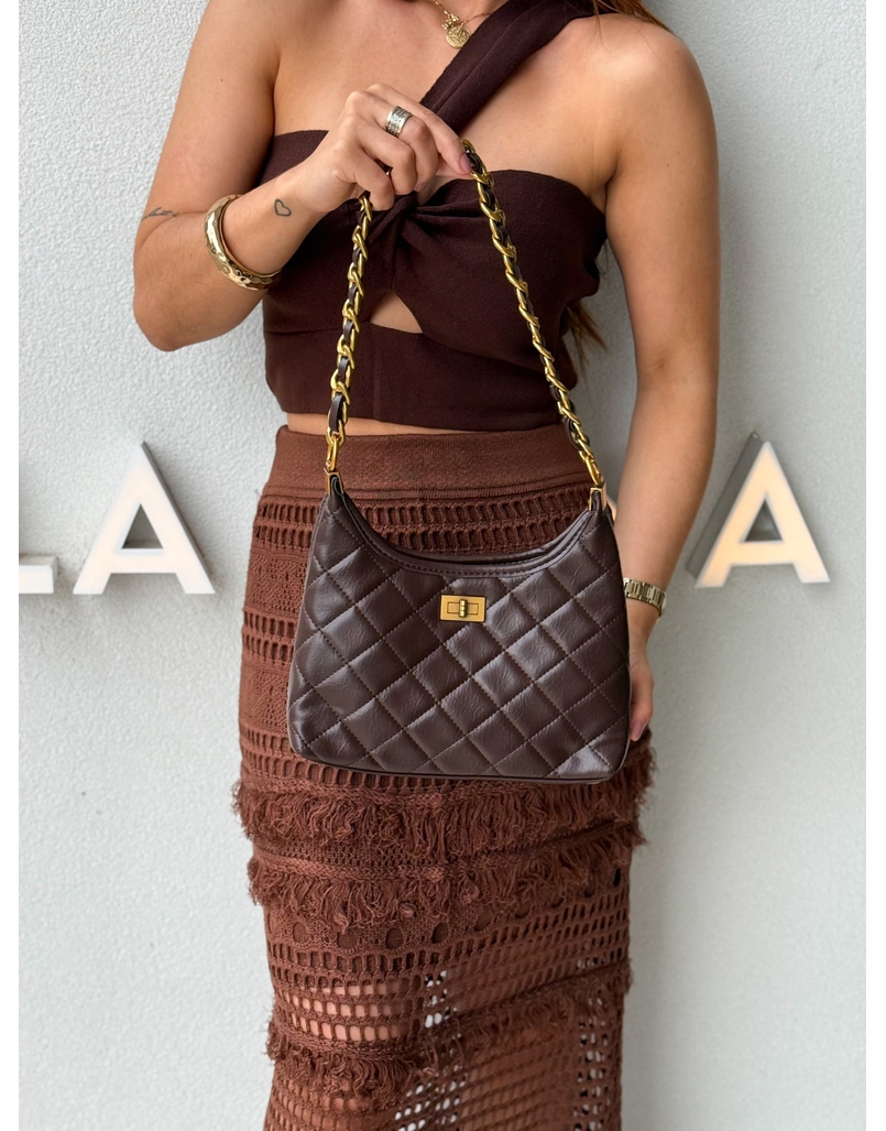 Bolsa Canoa Monalis Café 