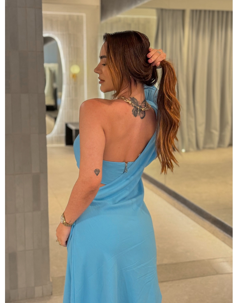 Vestido Hadassa Azul