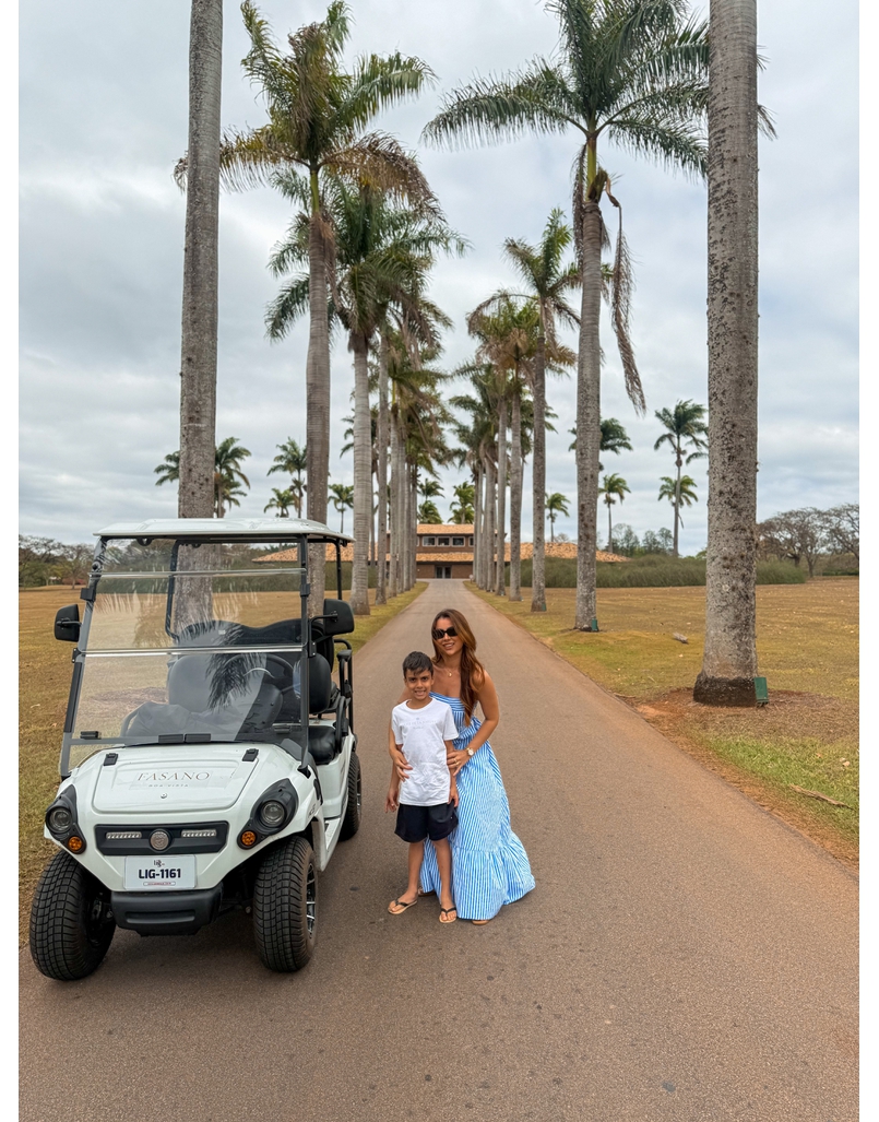 Vestido Listrado Tomara que Caia Alanis