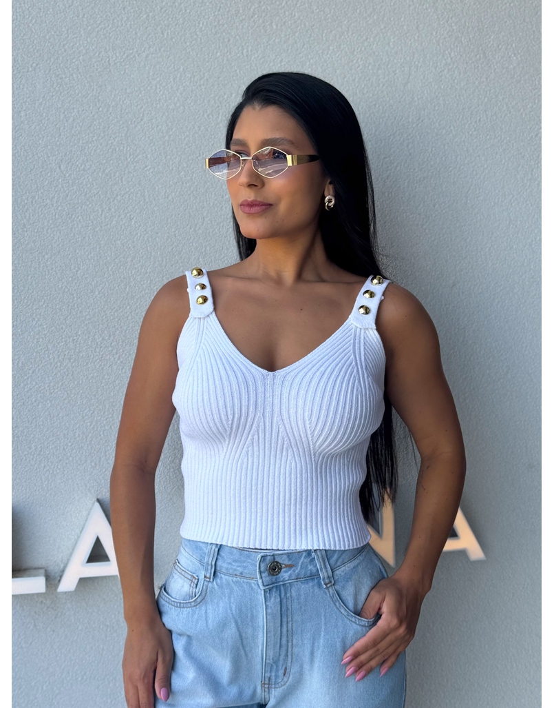 Blusa Tricot Daniela Off