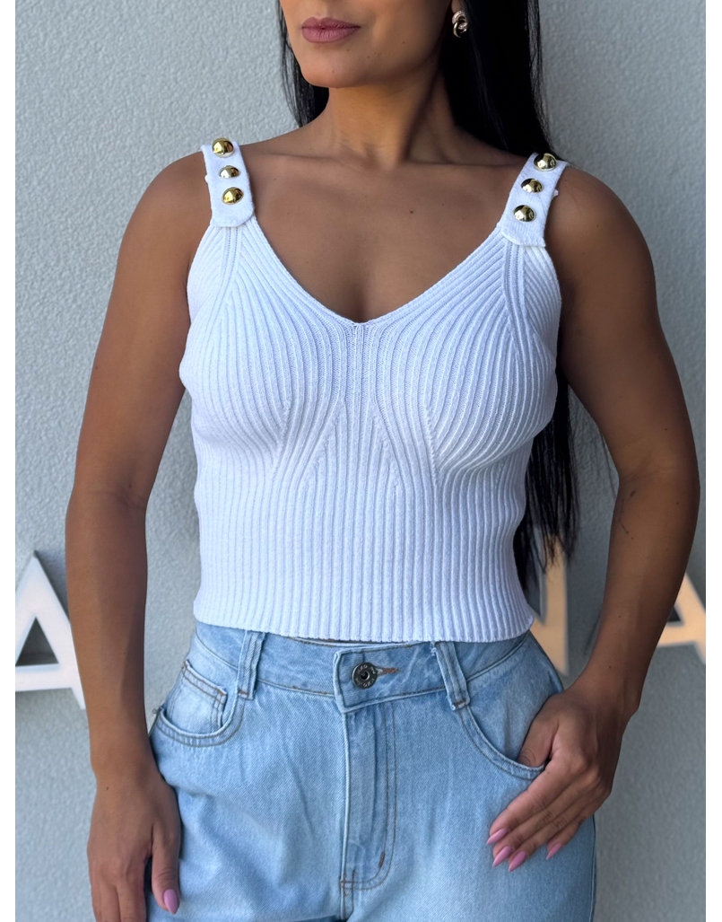 Blusa Tricot Daniela Off