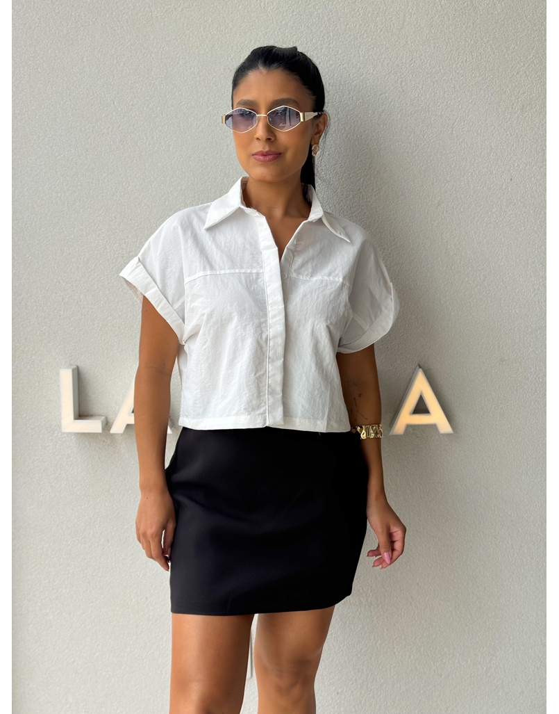 Camisa Cropped Jessica Branco