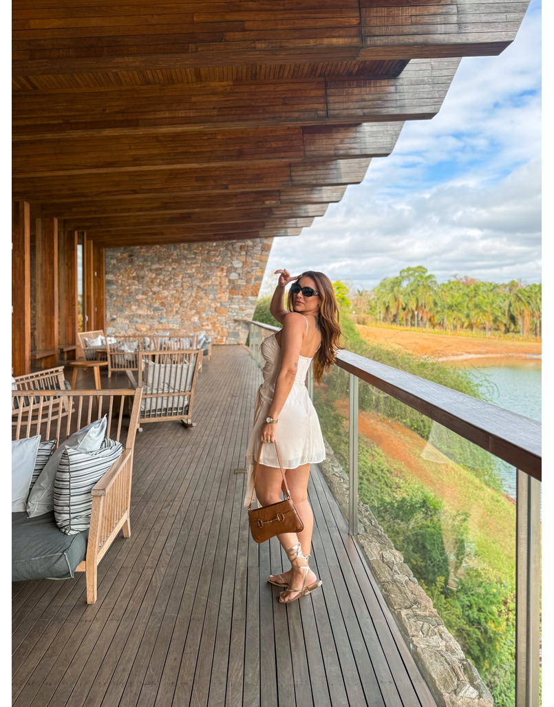 Vestido Dandara Areia