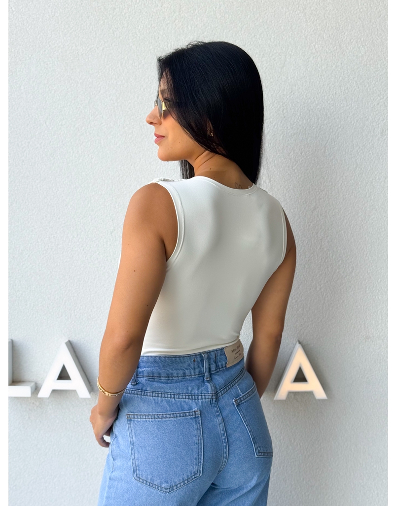 Body Decote Gaia Off