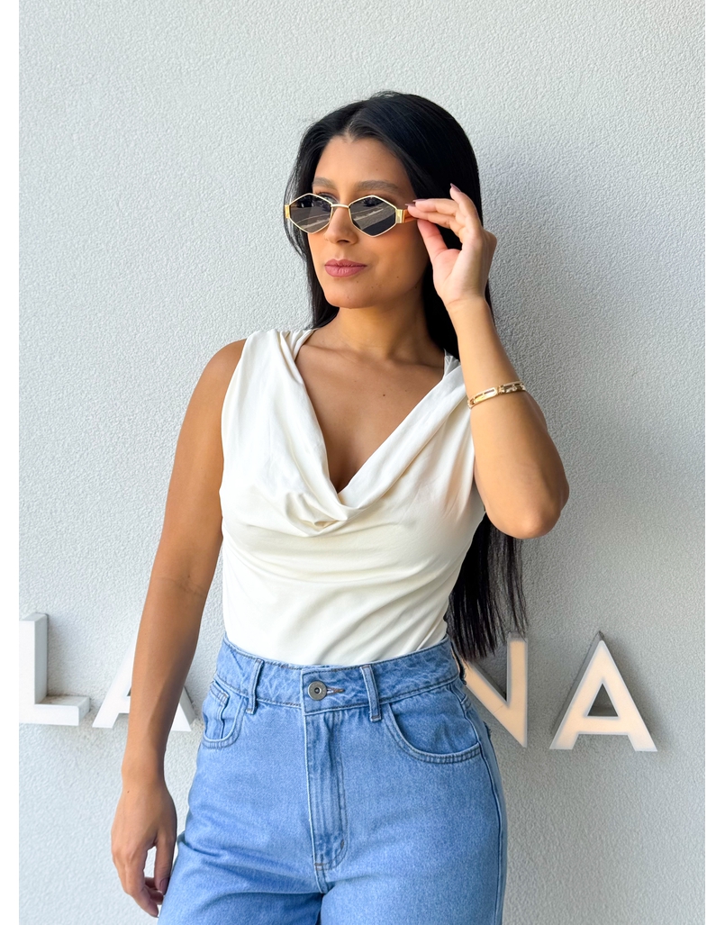 Body Decote Gaia Off