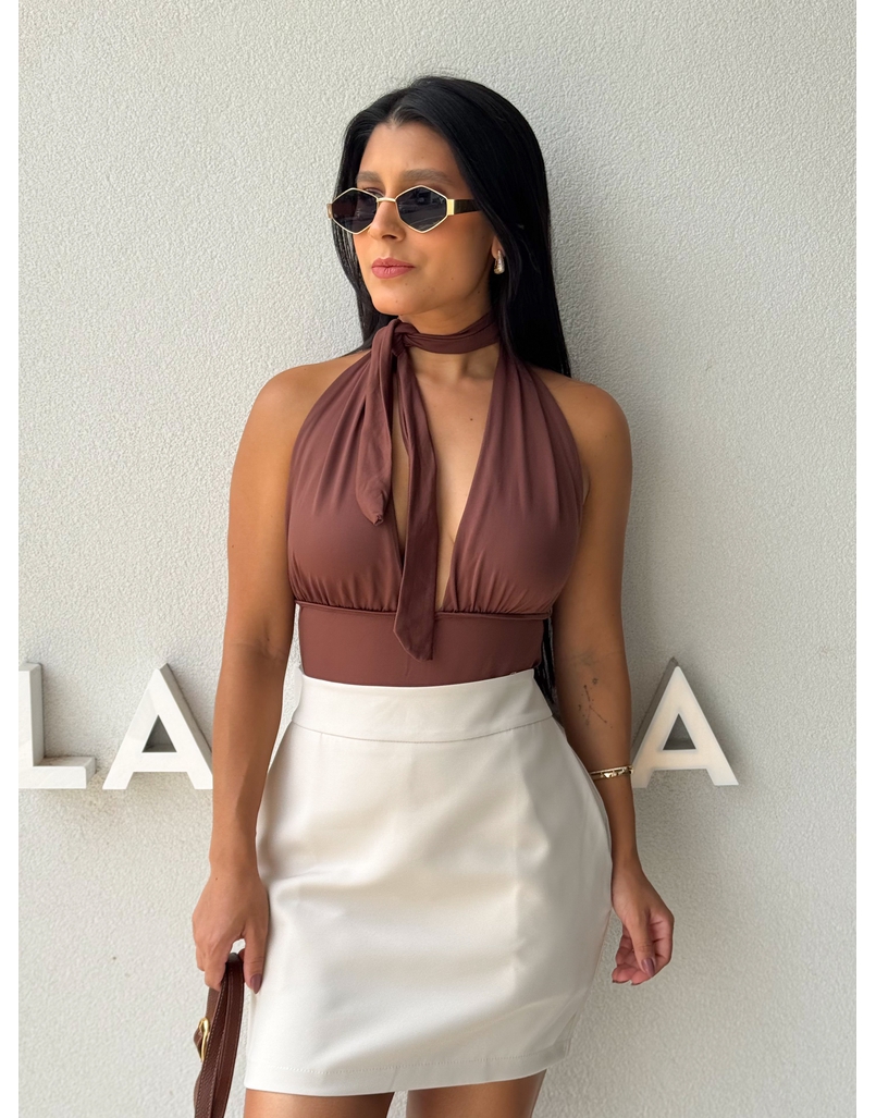 Body Frente Única Fabi Café 