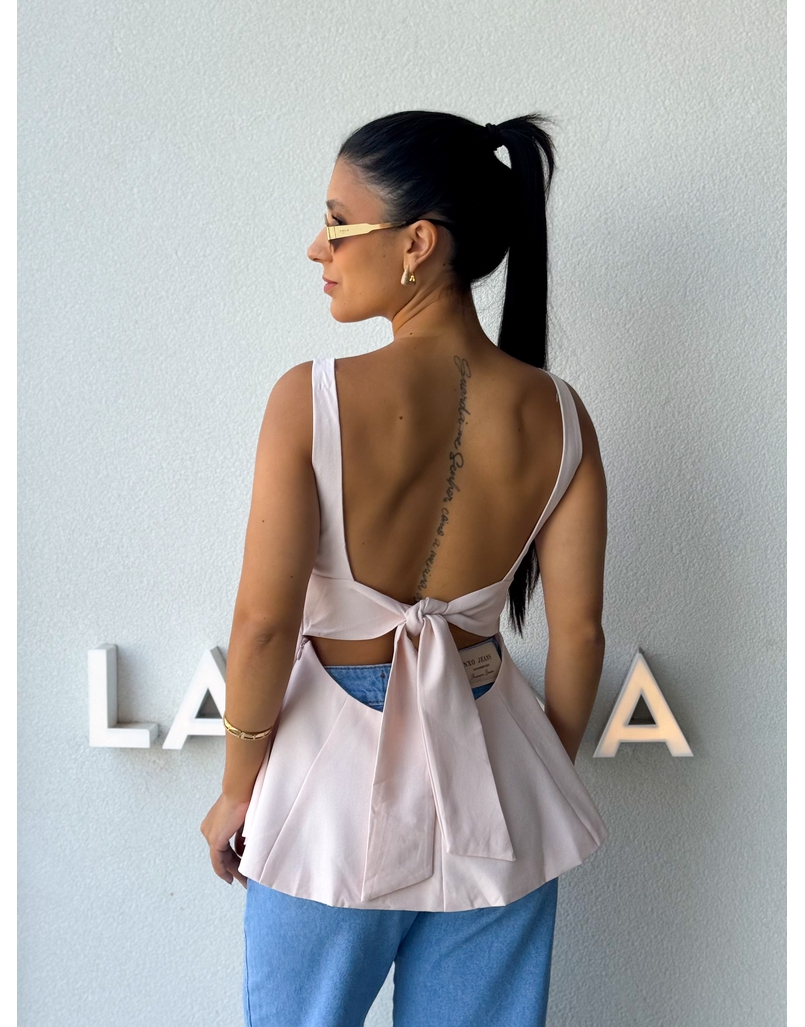 Blusa Peplum Natalie Rosa 