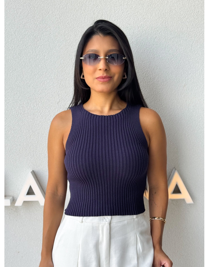 Cropped Tricot Celinne Marinho