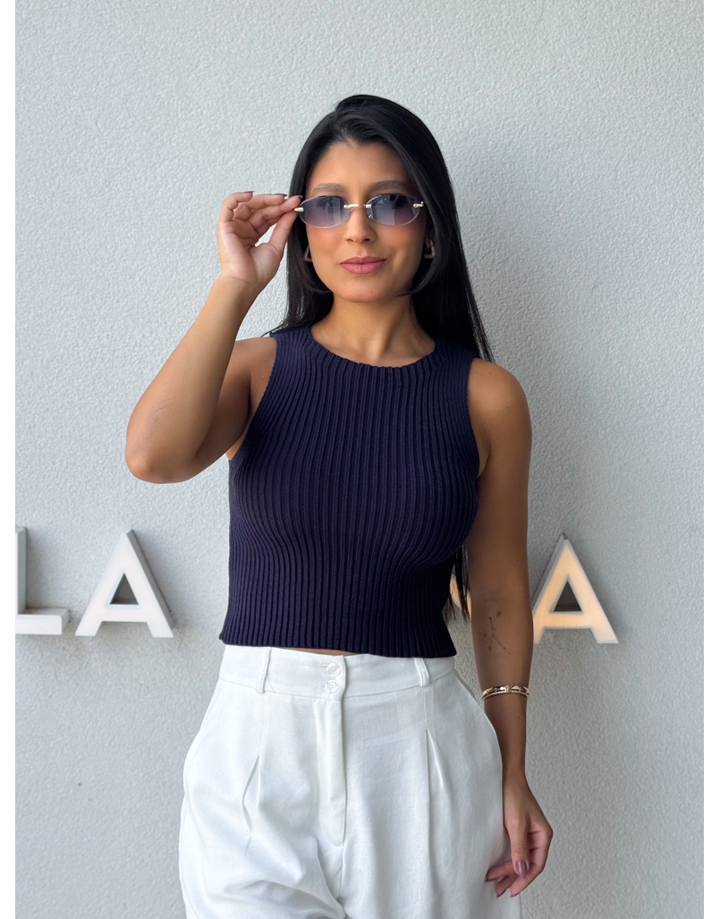Cropped Tricot Celinne Marinho