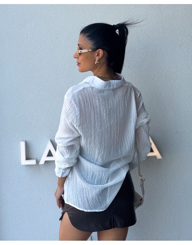 Camisa Viscolinho Aline Branco