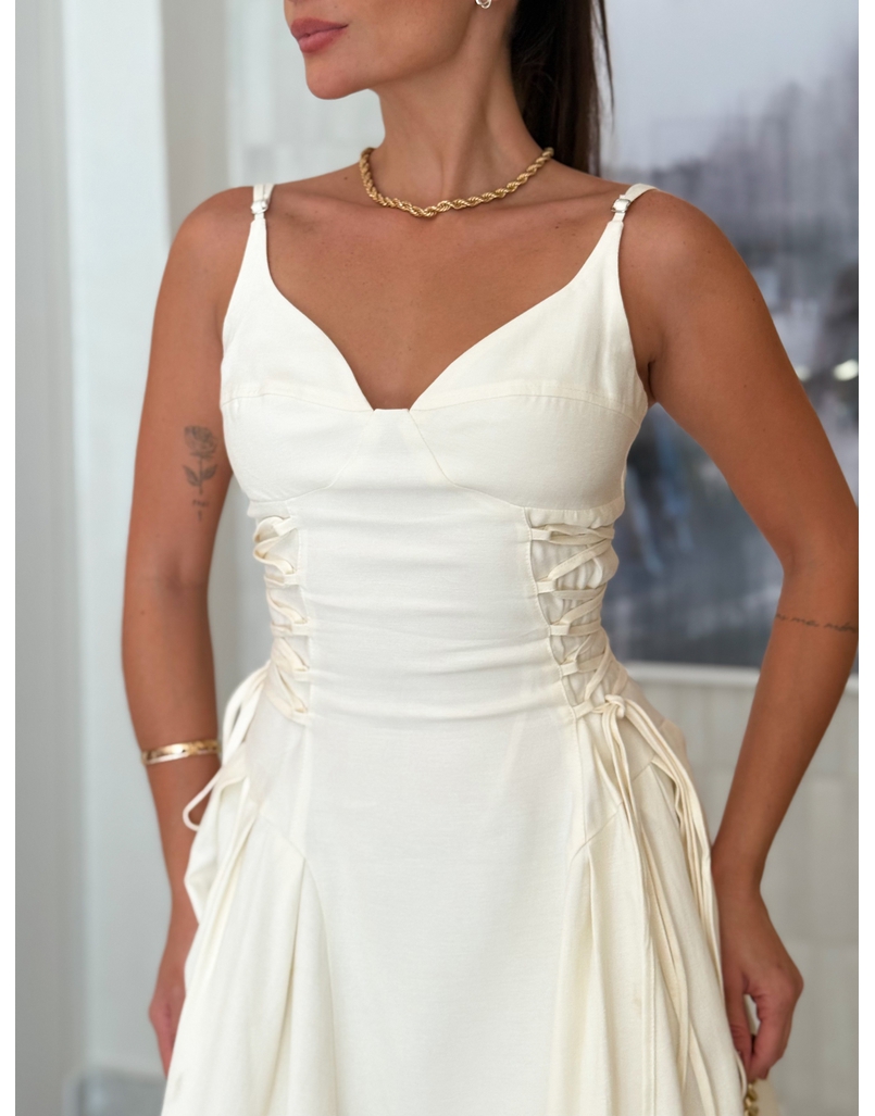 Vestido Alça Suzana Off