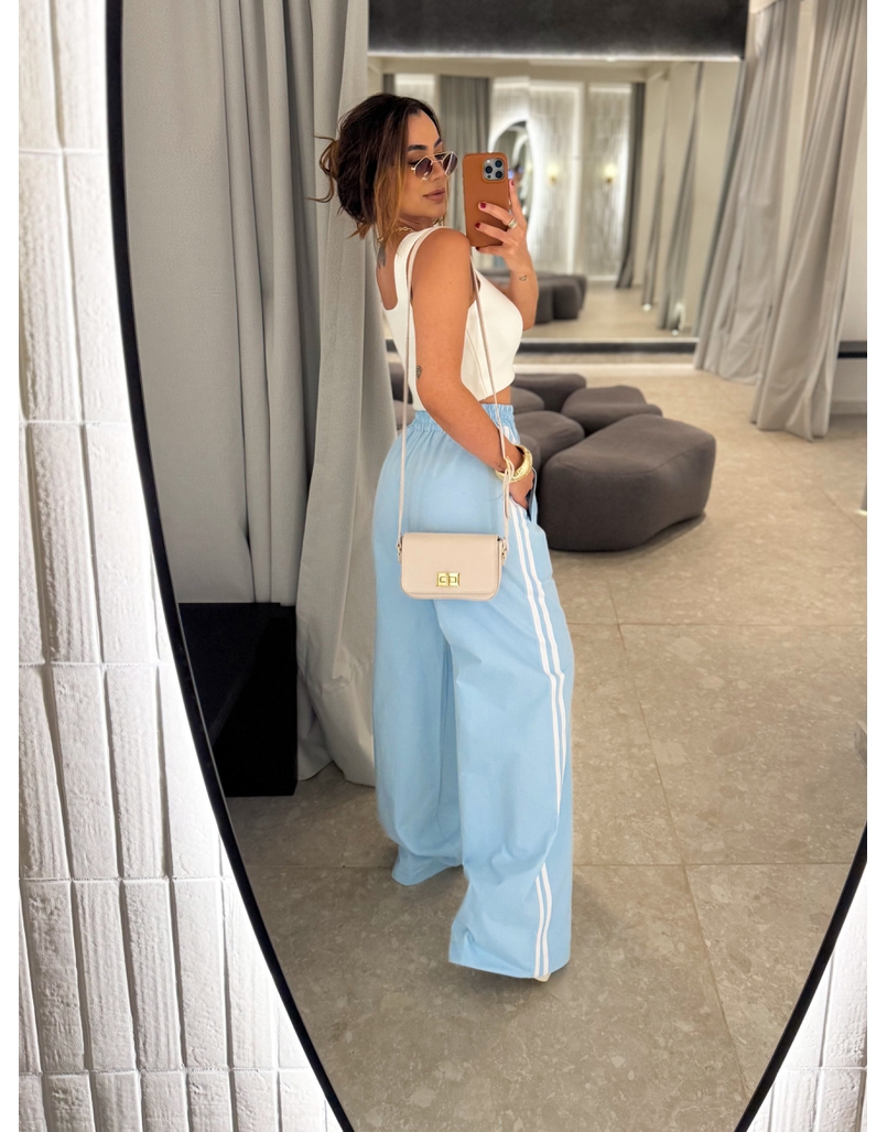 Calça Listra Soraia Azul