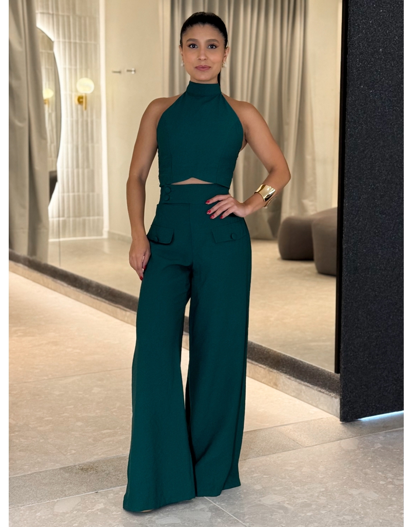 Conjunto Frente Única Raissa Verde