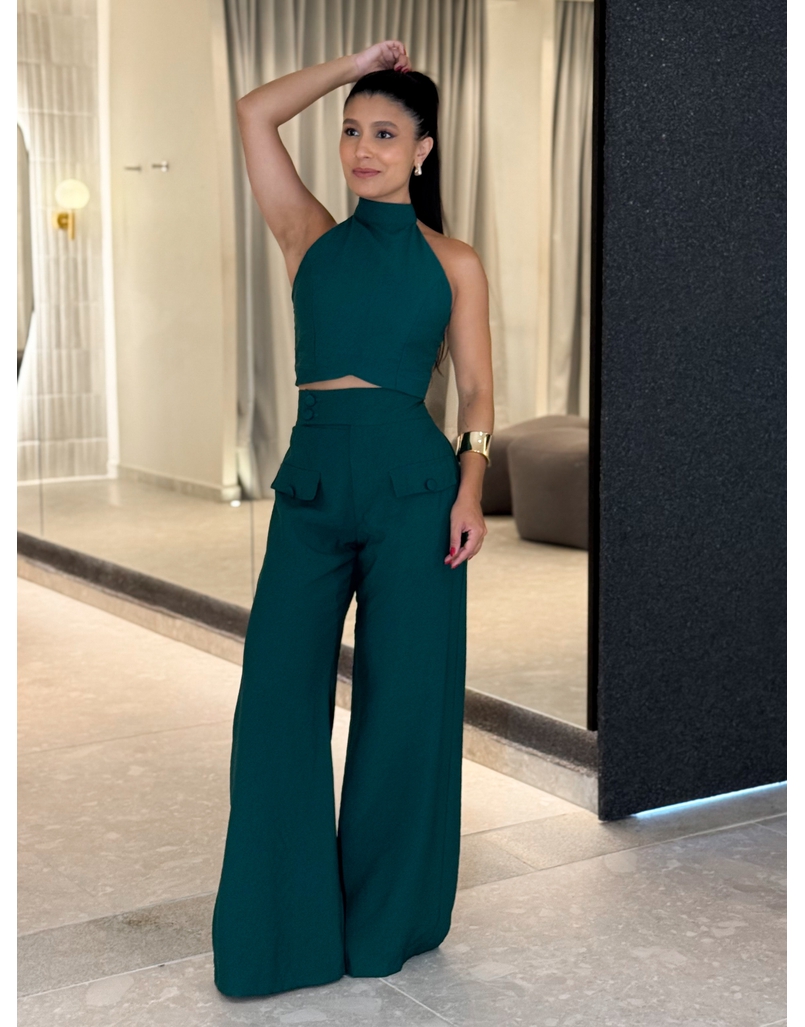 Conjunto Frente Única Raissa Verde