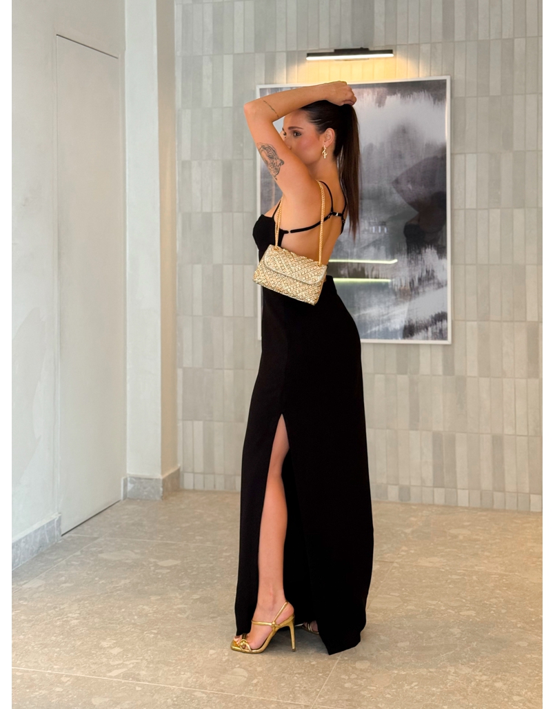 Vestido Longo Irlanda Preto