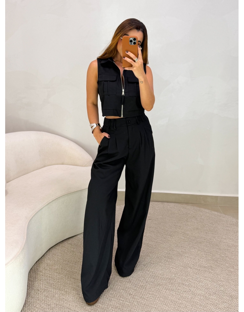 Conjunto Calça Samara Preto