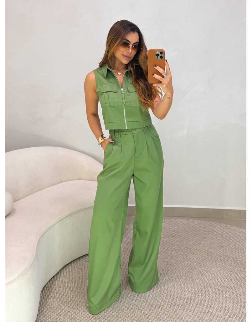 Conjunto Calça Samara Verde