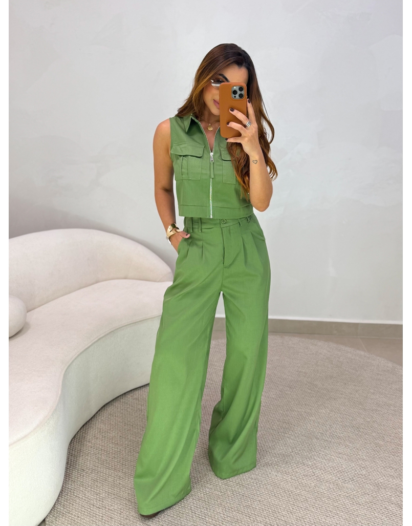 Conjunto Calça Samara Verde