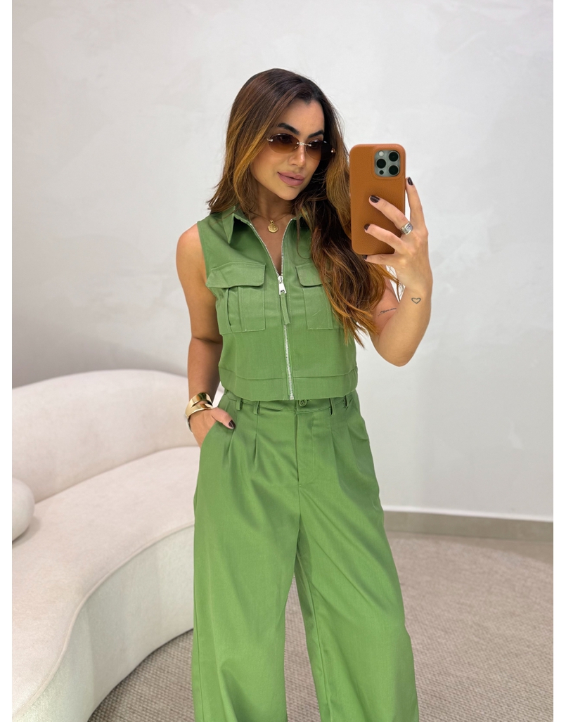 Conjunto Calça Samara Verde