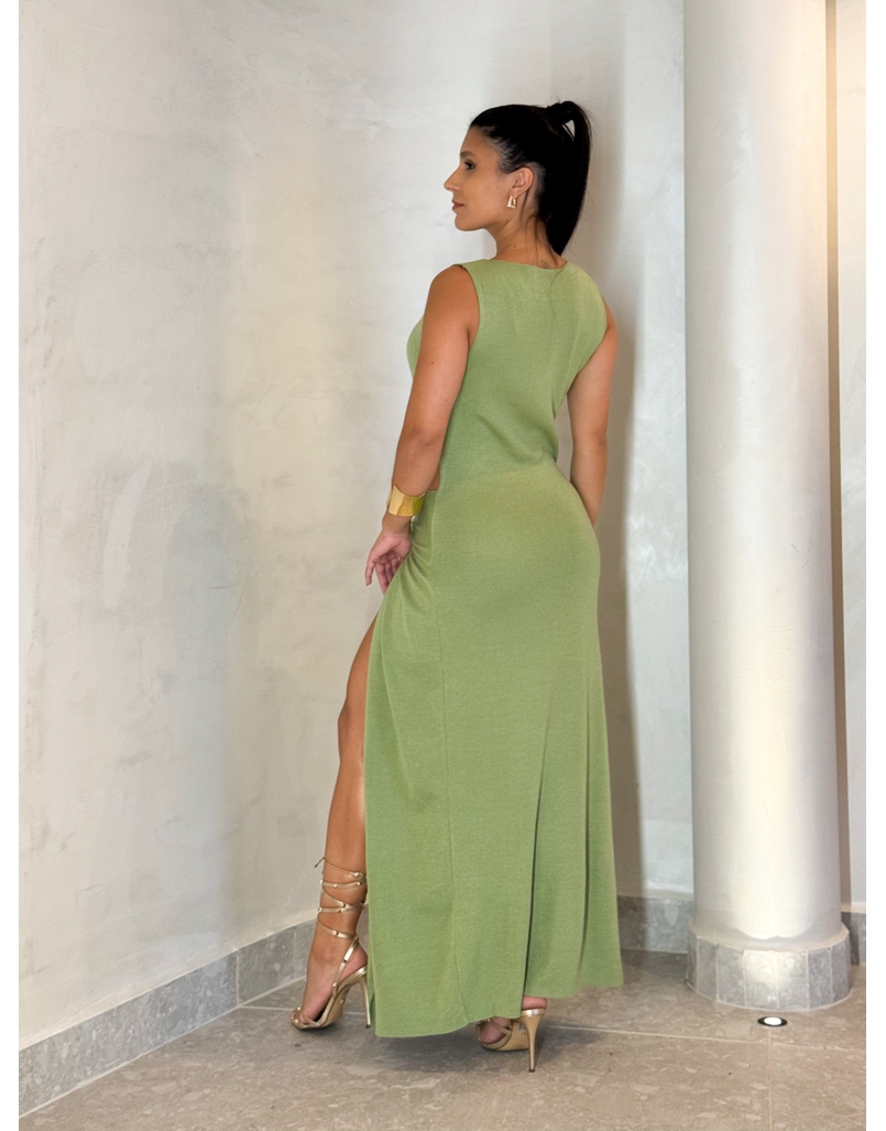 Vestido Tricot Victoria Verde