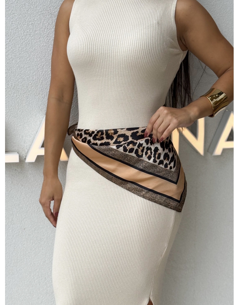 Lenço Duda Animal Print