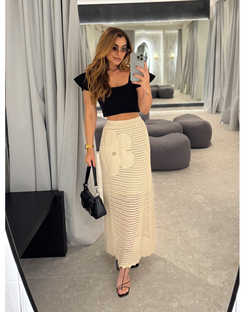 Blusa Tricot Babi Preta