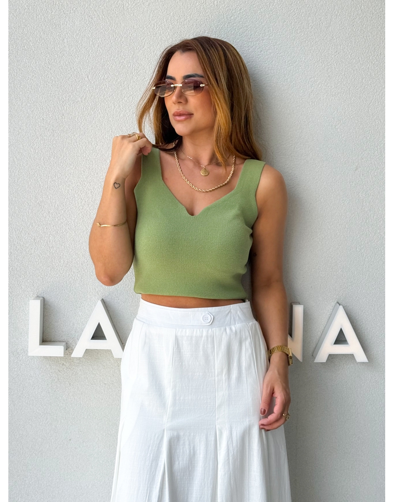 Blusa Tricot Marcia Verde