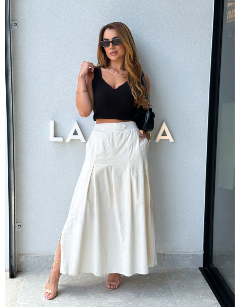 Blusa Tricot Marcia Preta