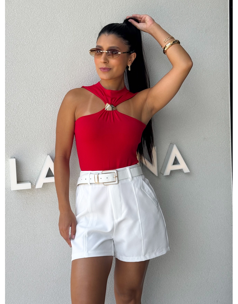 Body Metal Doris Vermelho