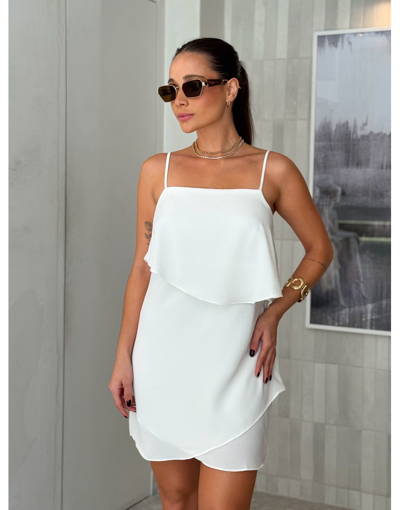Vestido Alcinha Jordânia Branco