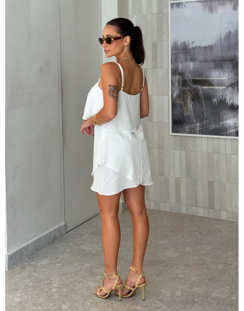 Vestido Alcinha Jordânia Branco