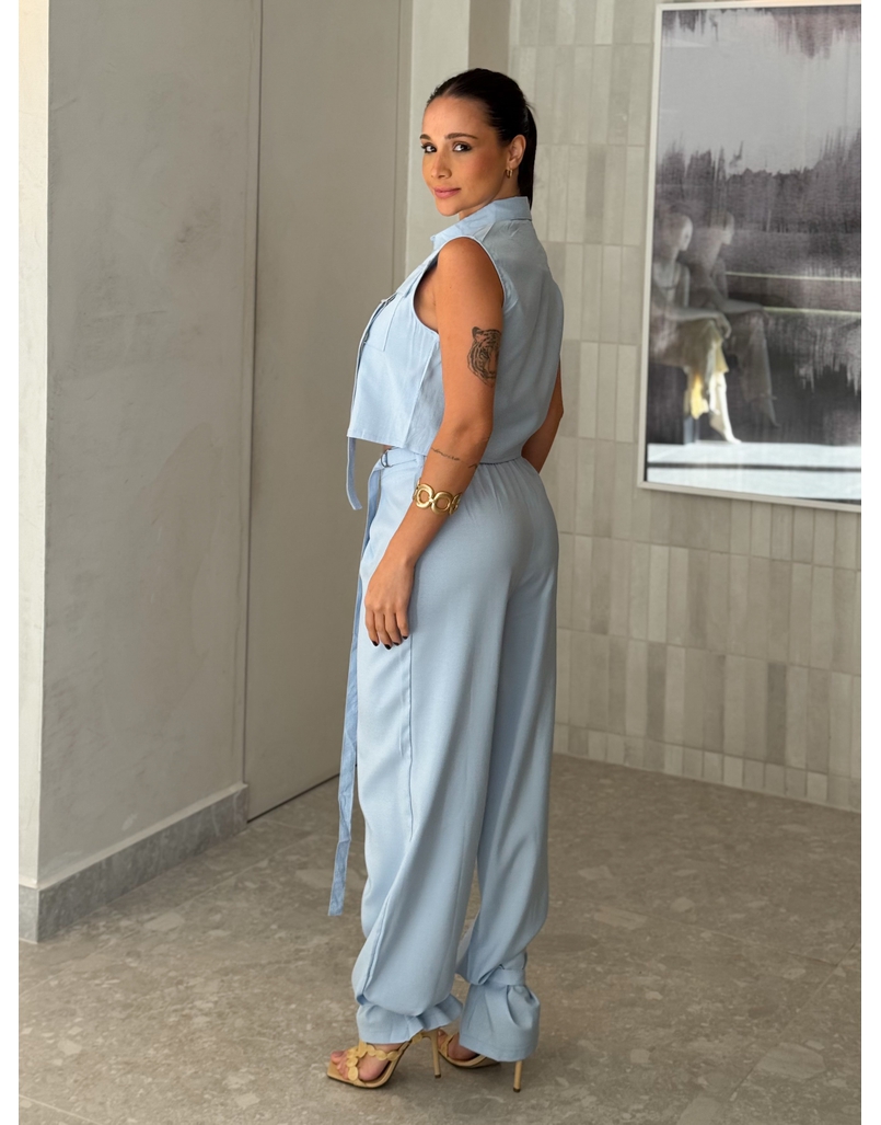 Conjunto Cargo Vanessa Azul