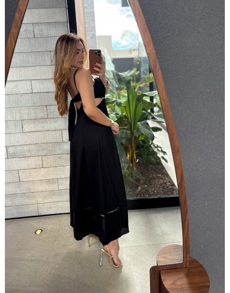 Vestido Midi Maraisa Preto 