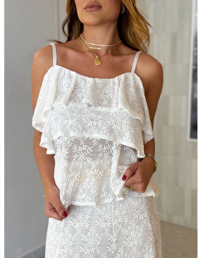 Conjunto Rendado Dara Branco